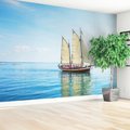 Fototapeta - żaglówka, morze, woda