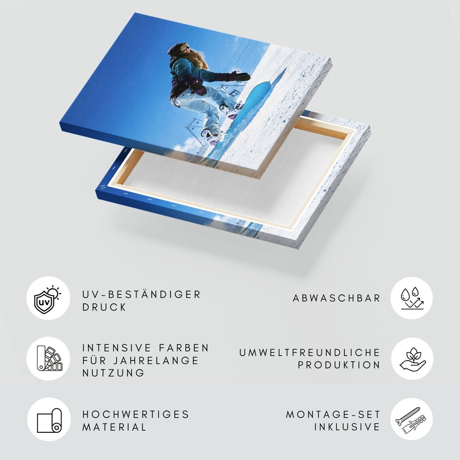 Obraz na płótnie - snowboard, zima, sport