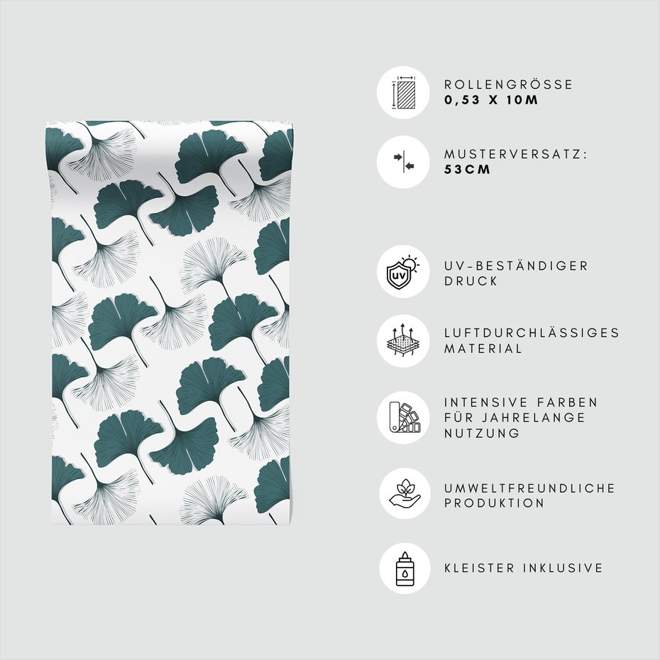 Tapeta - liście, ginkgo, natura