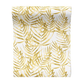 Tapeta - liście, złoto, natura