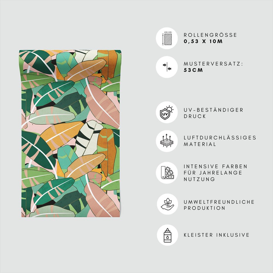 Tapeta - liście, natura, abstrakcja