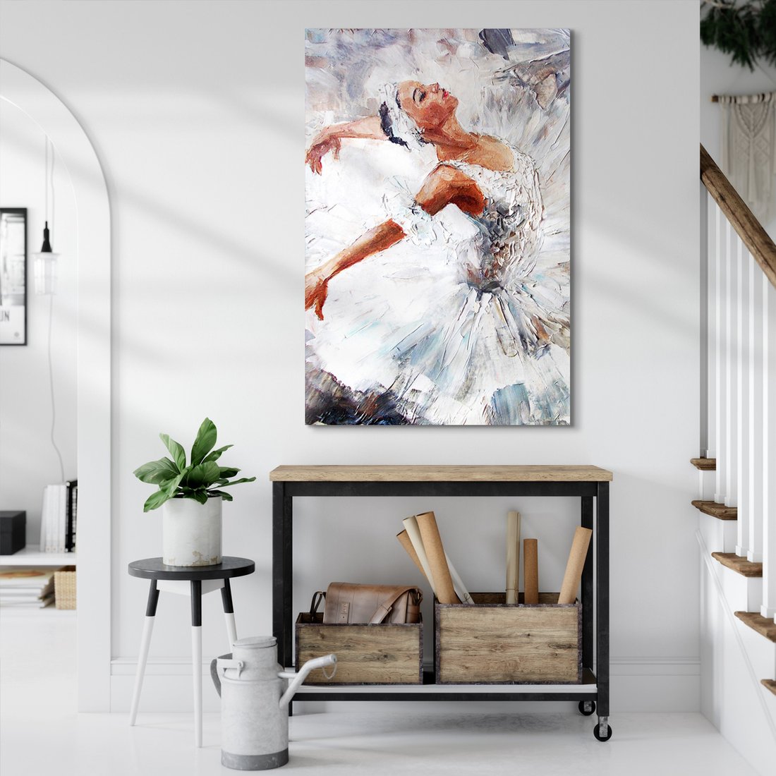 Obraz na płótnie - baletnica, taniec, sztuka