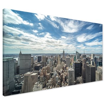 Obraz na płótnie - miasto, budynki, niebo