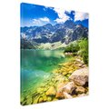 Obraz na płótnie - góry, jezioro, krajobraz