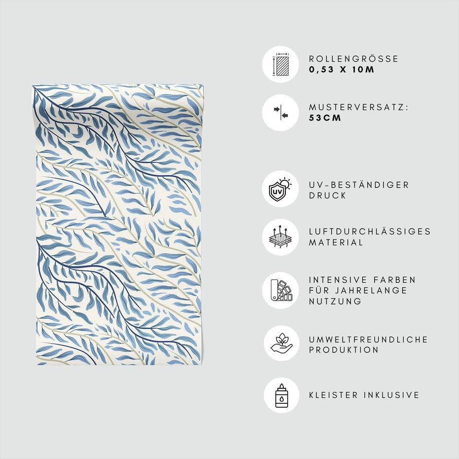 Tapeta - gałąź, liście, natura