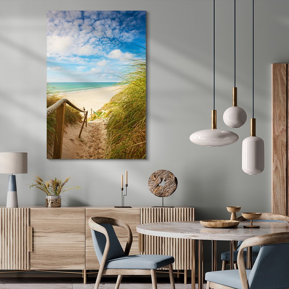 Obraz na płótnie - plaża, morze, krajobraz