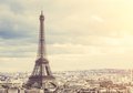 Fototapeta - Paryż, Wieża Eiffla, miasto