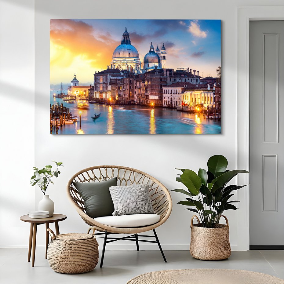 Obraz na płótnie - Wenecja, Włochy, Kanał