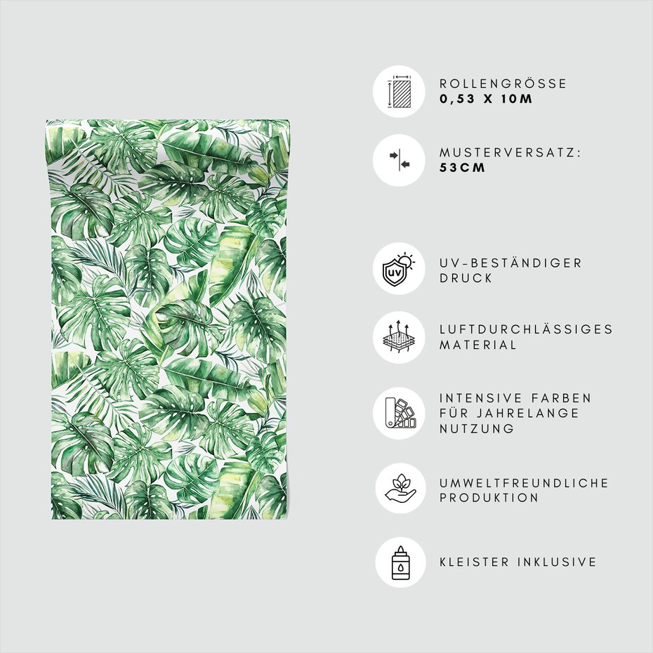 Tapeta - liście, tropiki, natura