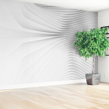 Fototapeta - abstrakcja, wzory, biały