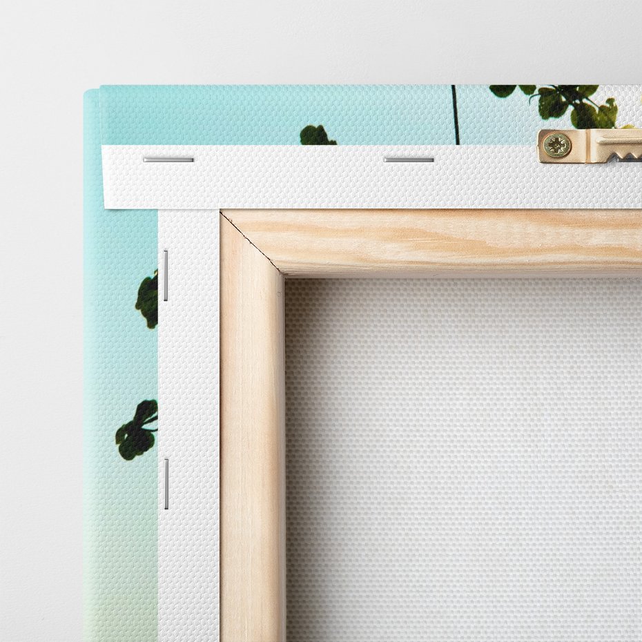 Obraz na płótnie - plaża, morze, huśtawka