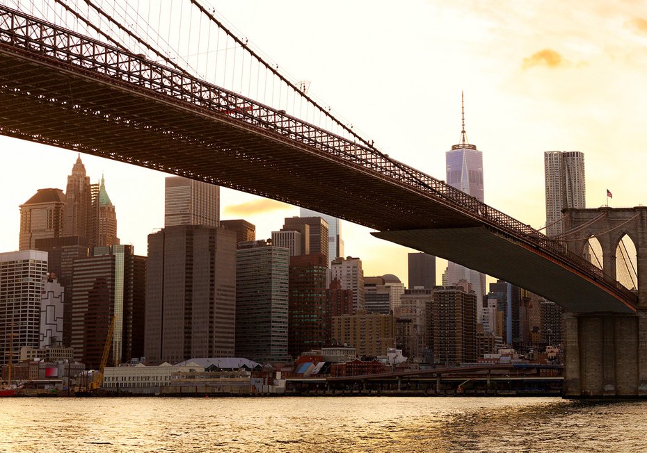 Fototapeta - most, miasto, panorama