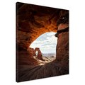 Obraz na płótnie - skały, łuk, krajobraz