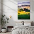 Obraz na płótnie - Toskania, krajobraz, wzgórza