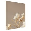 Obraz na płótnie - kwiaty, suszone, delikatne