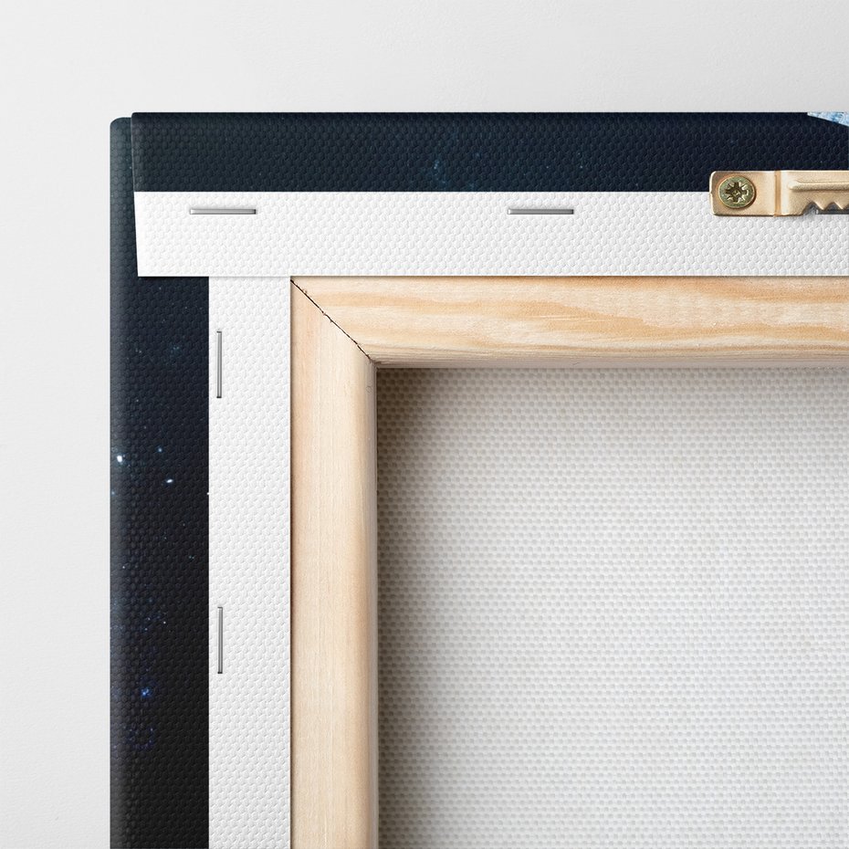 Obraz na płótnie - kosmos, przestrzeń, astronauta