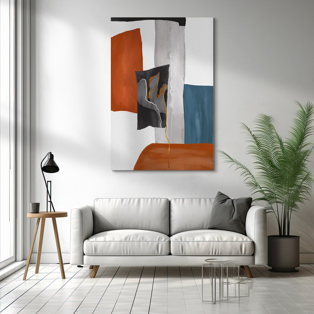 Obraz na płótnie - abstrakcja, sztuka, geometria