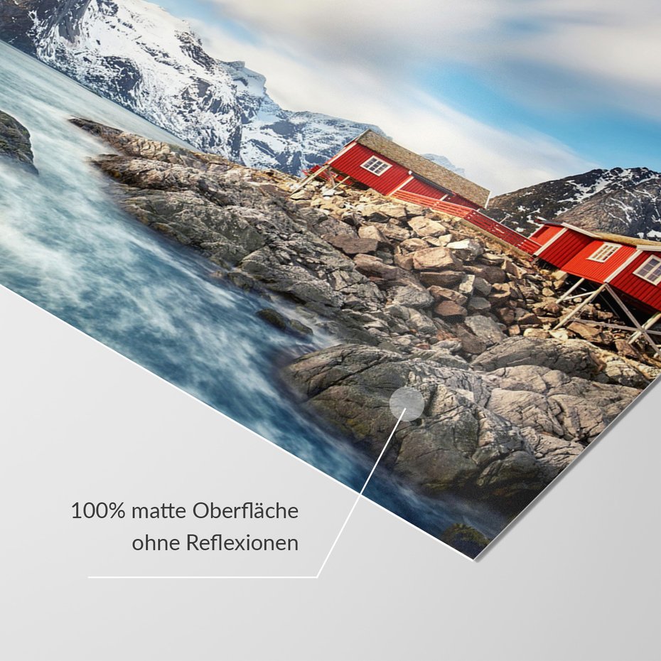 Fototapeta - góry, morze, domki