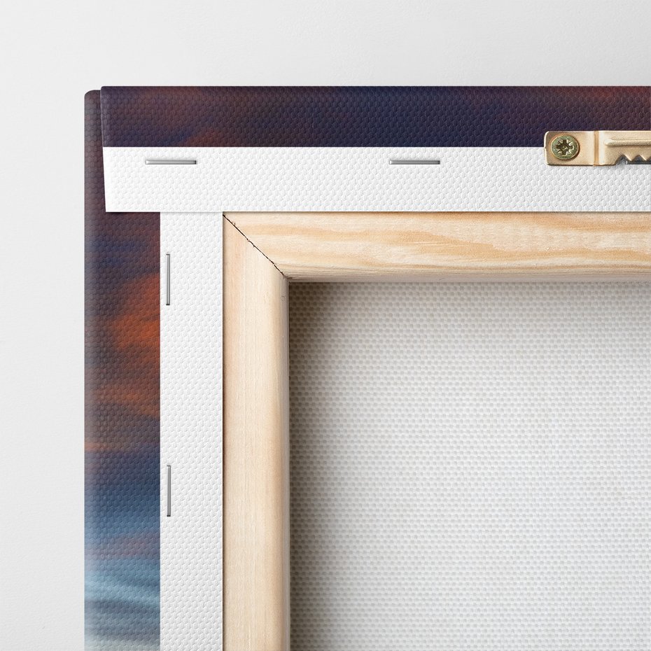 Obraz na płótnie - miasto, noc, budynki