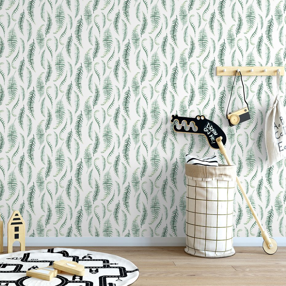 Tapeta - paproć, liście, natura