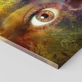 Obraz na płótnie - oczy, abstrakcja, twarz