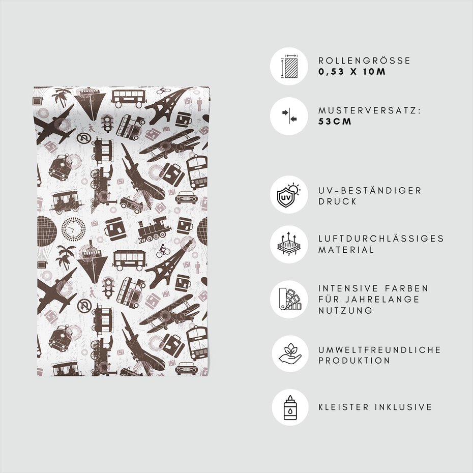 Tapeta - samolot, pociąg, podróż