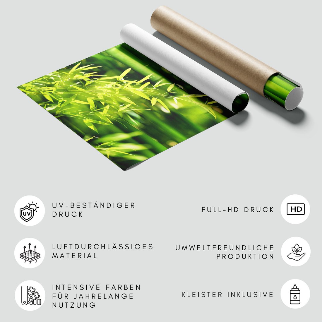 Fototapeta - bambus, liście, natura