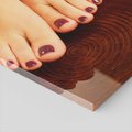 Obraz na płótnie - manicure, pedicure, stopy