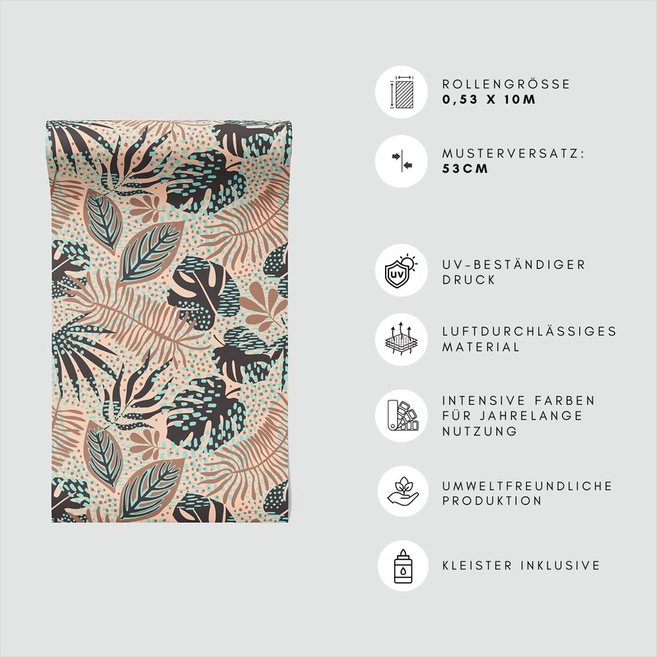 Tapeta - liście, tropiki, roślinność