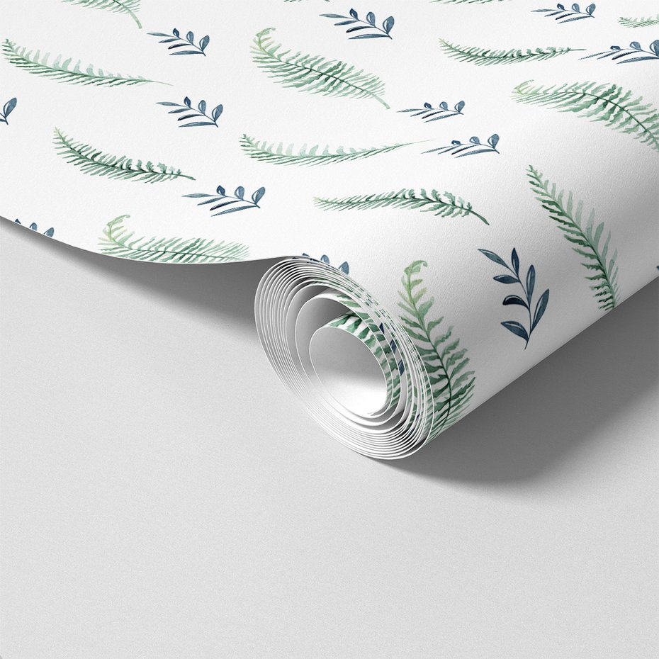 Tapeta - liście, paprocie, natura