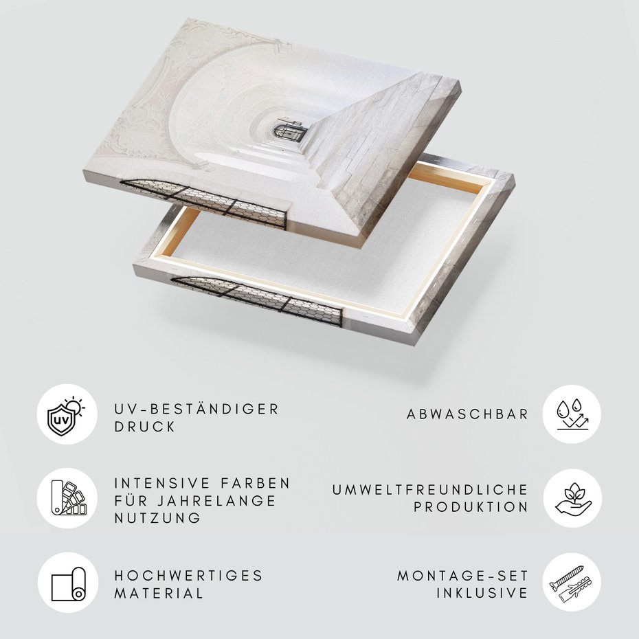 Obraz na płótnie - korytarz, architektura, wnętrze