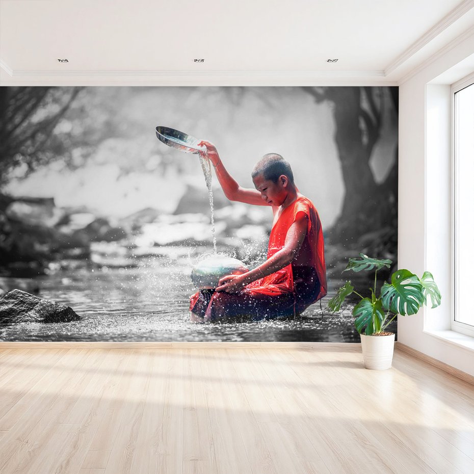 Fototapeta - woda, mnich, rzeka