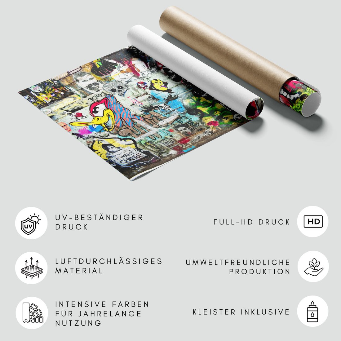 Fototapeta - graffiti, ściana, sztuka