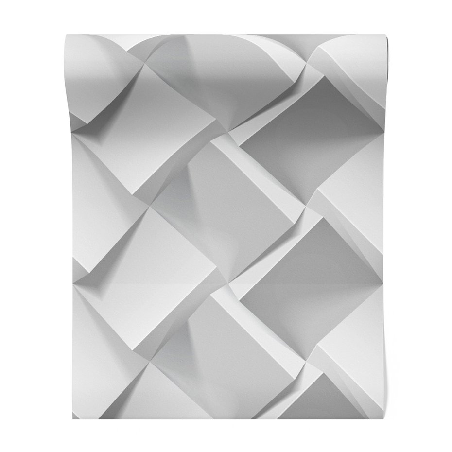 Tapeta - kostka, geometria, iluzja