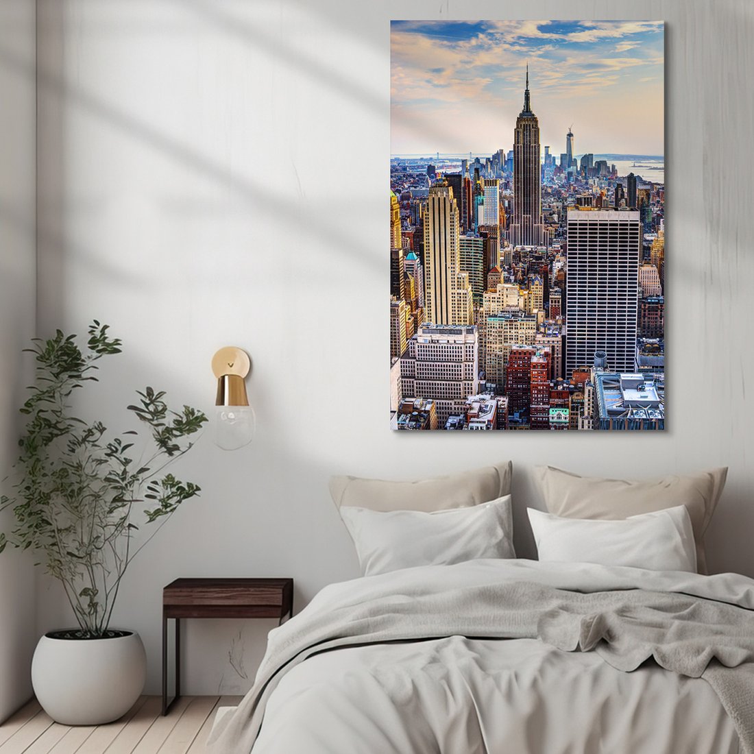 Obraz na płótnie - miasto, budynki, panorama