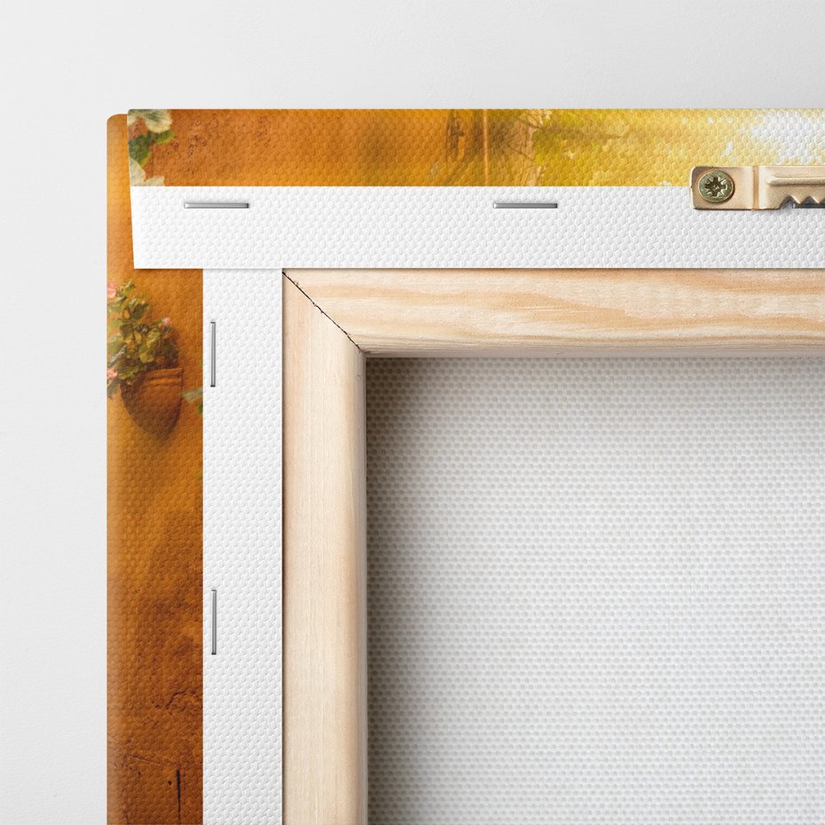 Obraz na płótnie - uliczka, miasto, architektura