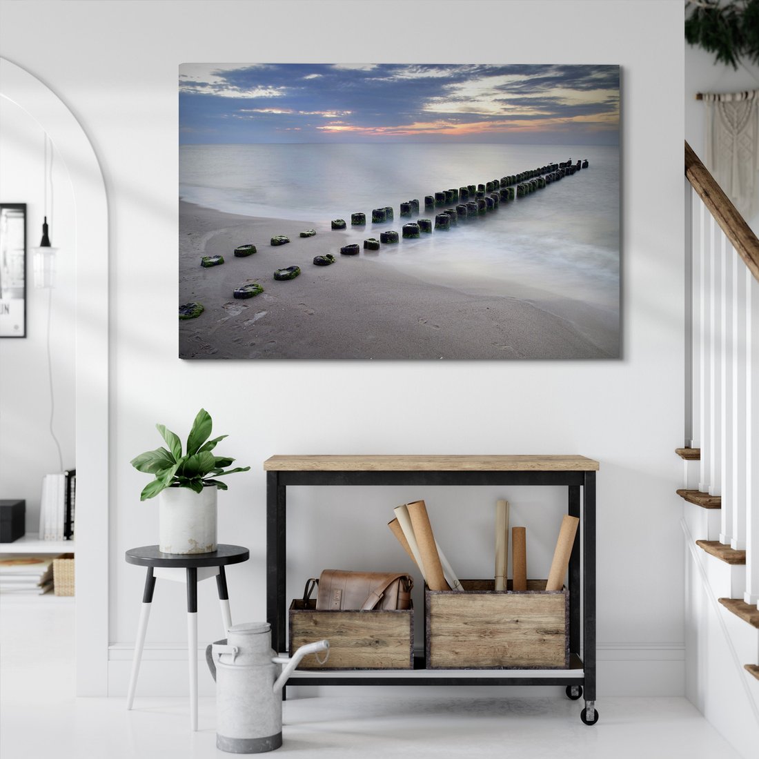 Obraz na płótnie - plaża, morze, krajobraz