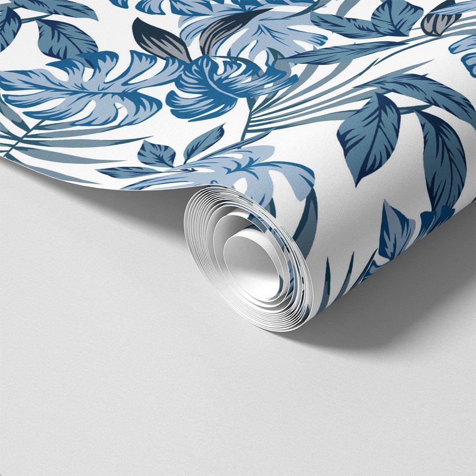 Tapeta - liście, monstera, tropikalny