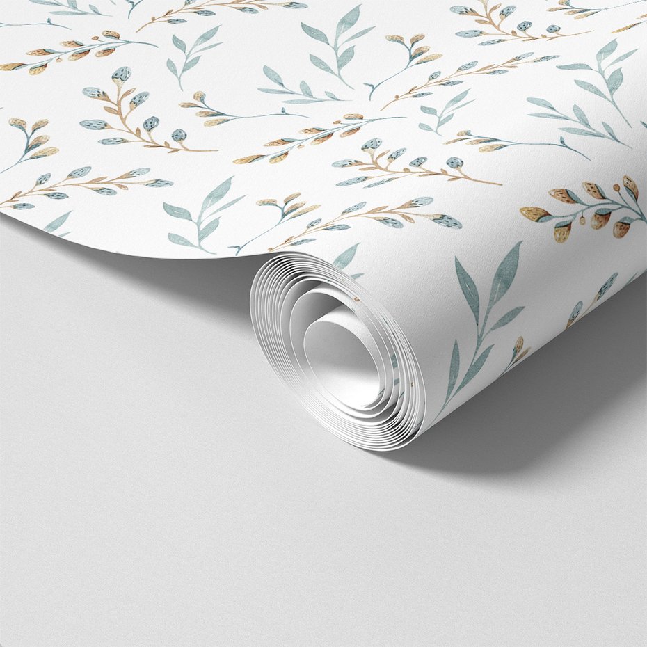 Tapeta - liście, gałązki, natura