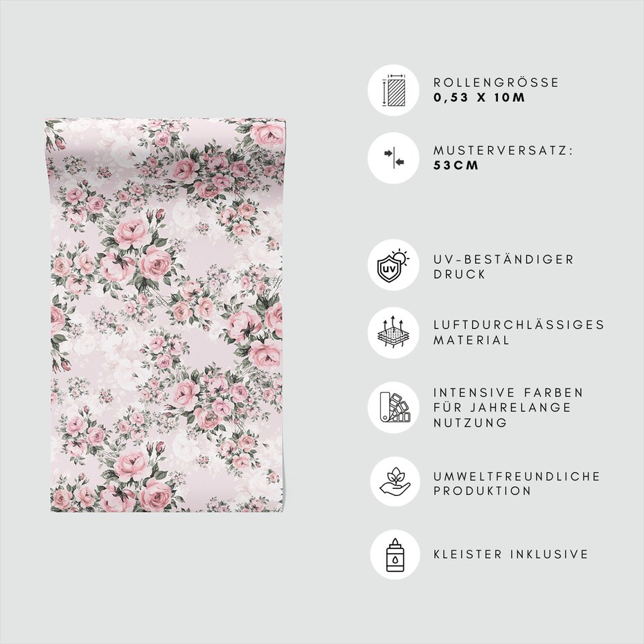 Tapeta - róże, bukiet, kompozycja