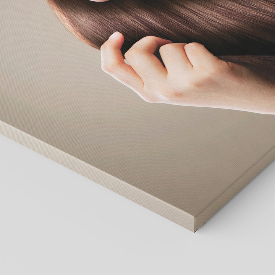 Obraz na płótnie - kobieta, włosy, uroda