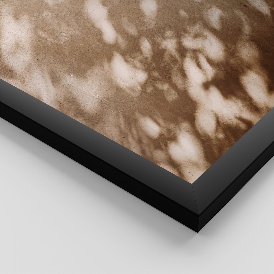 Zestaw obrazy w ramie, plakaty - kawa, napój, tekst - rama czarna