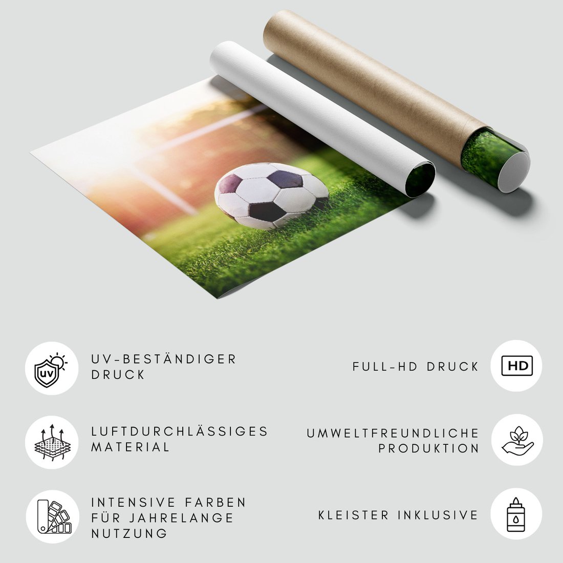 Fototapeta - piłka, trawa, sport