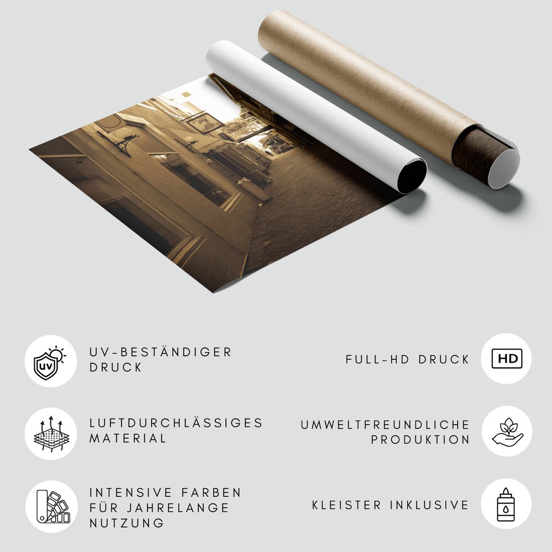 Fototapeta - uliczka, miasto, budynki