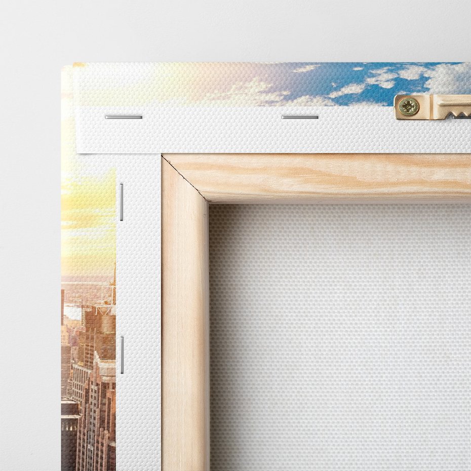 Obraz na płótnie - miasto, budynki, panorama