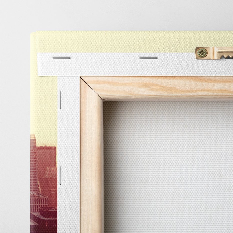 Obraz na płótnie - baletnica, miasto, taniec