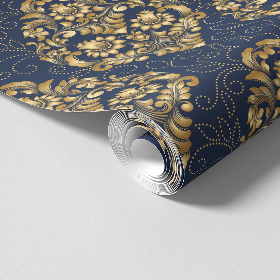 Tapeta - ornament, kwiat, elegancja