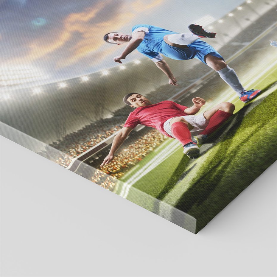 Obraz na płótnie - piłka nożna, sport, stadion