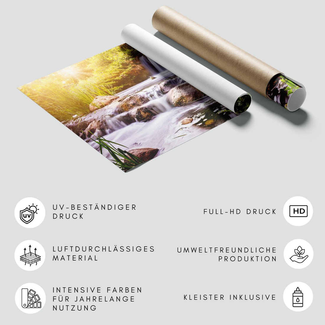 Fototapeta - wodospad, natura, woda