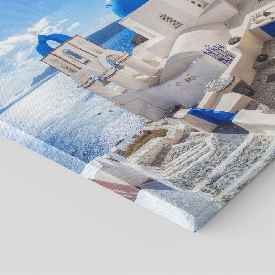 Obraz na płótnie - Santorini, Grecja, architektura